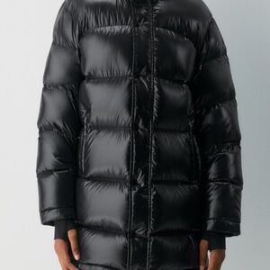 Women's Black Puffer Coat